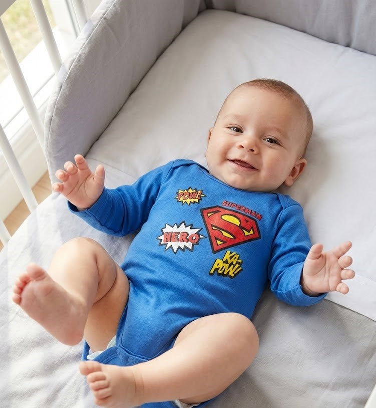 Baby Bodysuit Long Sleeves100%cotton