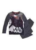 Star Wars Dark Grey Long-Sleeve Pyjama Set — Boys