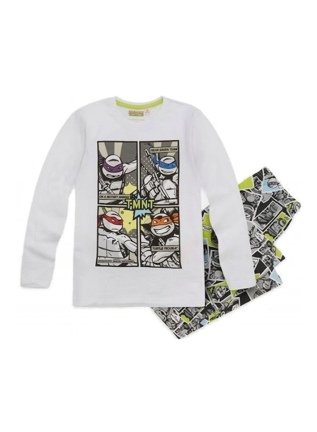 Teenage Mutant Ninja Turtles Comic Long Pyjama Set — Boys