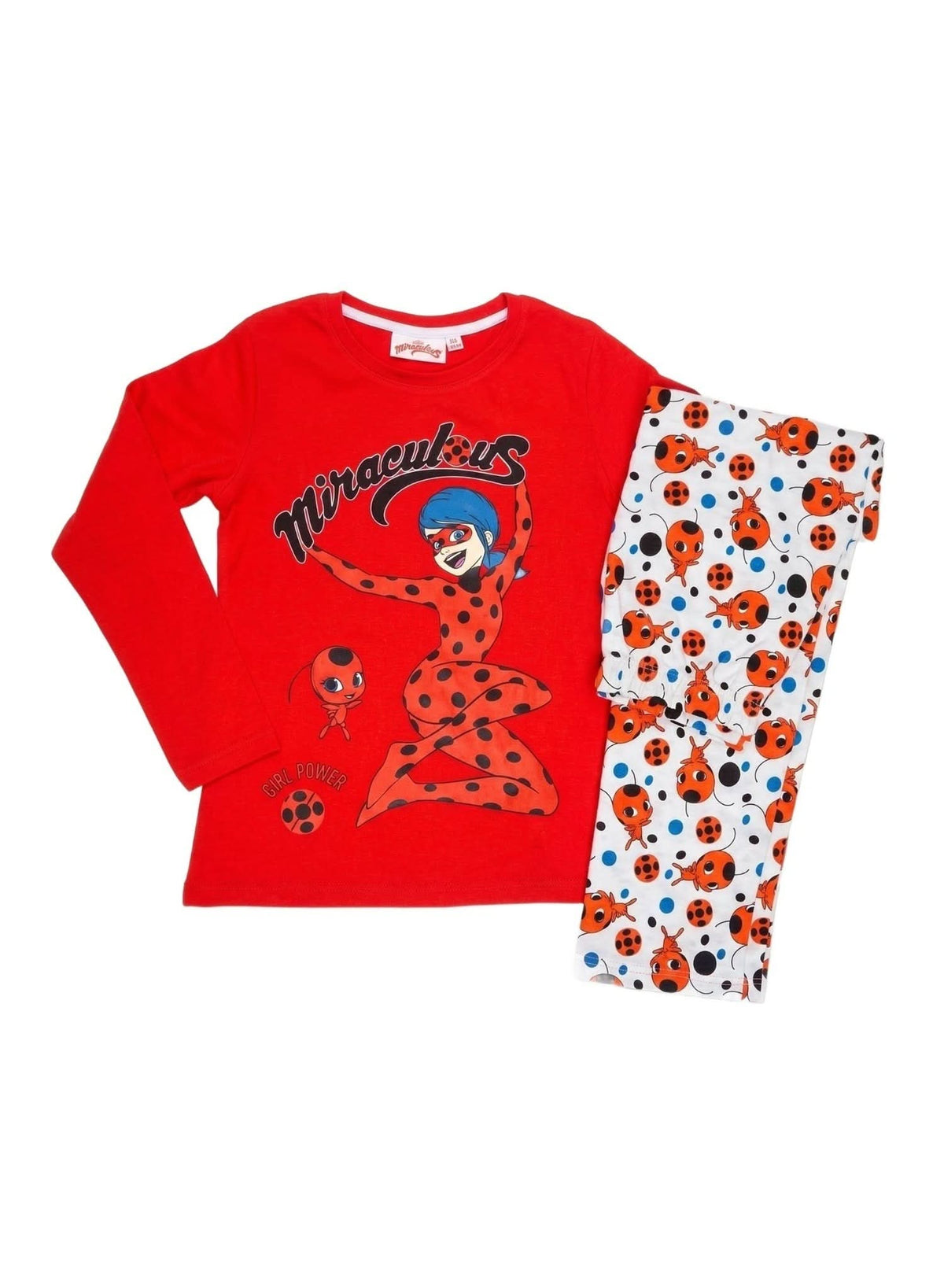 Miraculous Ladybug Long-Sleeve Pyjama Set — Girls